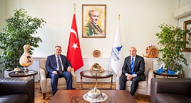 Vali Elban’dan Başkan Soyer’e iade-i ziyaret