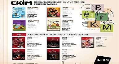 Bergama Kültür Merkezi’nde perde açıldı