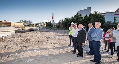 Çiğli trafiğini rahatlatacak köprüde sona doğru