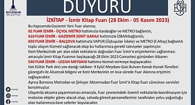 ESHOT’tan İZKİTAP Fuarı için ulaşım takviyesi