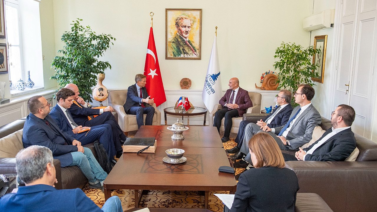 Hollanda Büyükelçisi Wijnands Soyer’i ziyaret etti