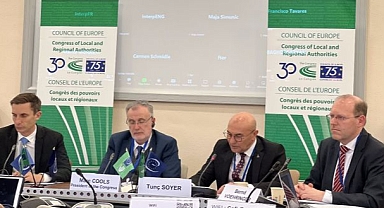 Başkan Tunç Soyer Avrupa Konseyi’nde önemli mesajlar verdi