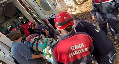 12 metrelik kuyudan itfaiyenin müdahalesiyle kurtarıldı