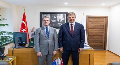 Avustralya Başkonsolosu’ndan Başkan Tugay’a ziyaret