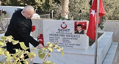 Başkan Pehlivan: Menemen, Şehit Kubilay ve silah arkadaşlarını bağrına bastı