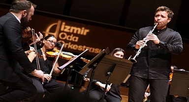 İzmir Oda Orkestrası dünyaca ünlü klarnetçi Barragán ile sahne aldı