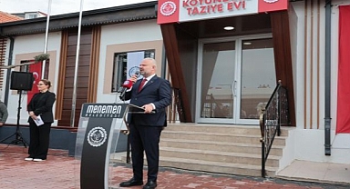 Menemen'de Koyundere Taziye Evi hizmete açıldı