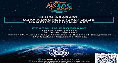 Uzay Dünyası Ege Üniversitesi Kampüsünde Buluştu
