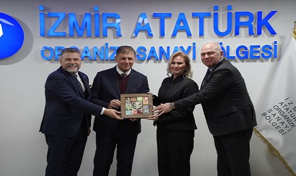 Başkan Tugay ve CHP İl Yönetiminden İAOSB’ye Ziyaret