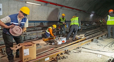 İzmir Metrosu’nda güvenlik için yoğun mesai