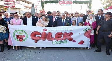 Çilek tadında festival, milyonu aşkın misafir ağırladı