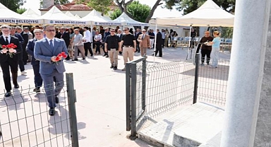 Menemenliler Şehit Kemal Bey'i unutmadı