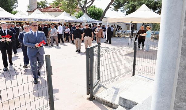 Menemenliler Şehit Kemal Bey'i unutmadı