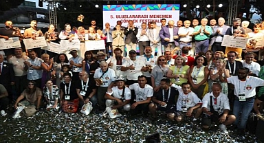 Uluslararası Menemen Çömlek Festivali'ne muhteşem final