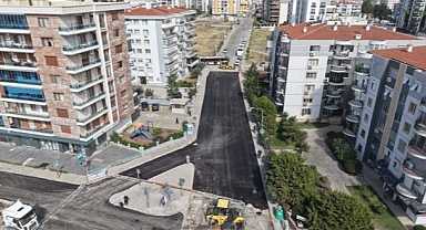 Ataşehir ve Harmandalı’da yollar yenileniyor